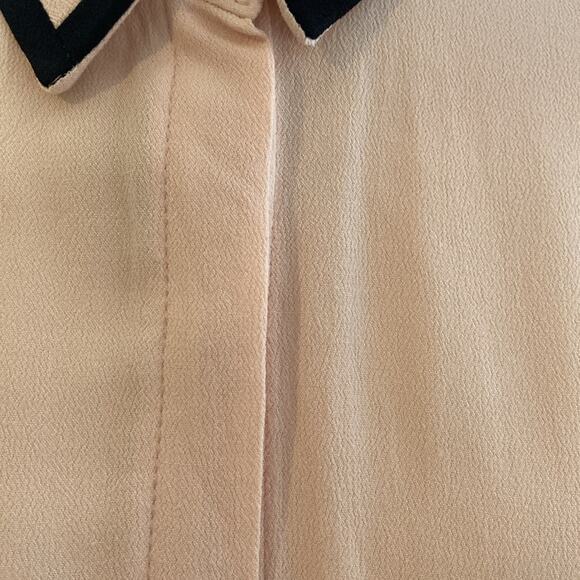 Old Navy Career Professional Work Pink Blush Blouse Size XS - Picture 3 of 6